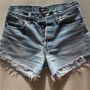 Vintage Levi’s Light Blue Denim Cutoff Shorts